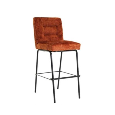 Scaun de bar din stofa ✔ model DAGO 75 F foto