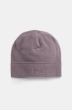 Jack Wolfskin căciulă Real Stuff culoarea violet, din țesătură uni 1909852