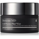 Perricone MD Cold Plasma Plus+ Eye Cream crema hranitoare ochi &icirc;mpotriva ridurilor și a cearcănelor &icirc;ntunecate 15 ml