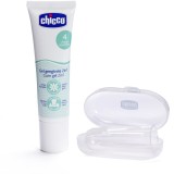 Chicco Oral Care Set set pentru &icirc;ngrijirea dentară pentru bebeluși 4 m+ 1 buc