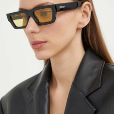 Off-White ochelari de soare femei, culoarea negru, OERI129_541018