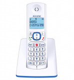 DECT fara fir Alcatel F530 DECT alb albastru, Extensie telefon - RESIGILAT