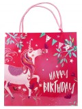Punga de cadou medie - Unicorn | Swan Mill Paper