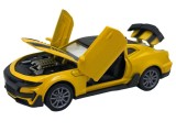 Macheta Chevrolet Camaro 1:36 replica metal lumini si sunete, usi capota si portbagaj deschise