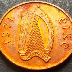 Moneda 1 PENCE - IRLANDA, anul 1971 * cod 3085