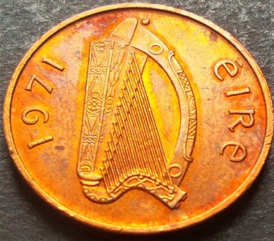 Moneda 1 PENCE - IRLANDA, anul 1971 * cod 3085 foto