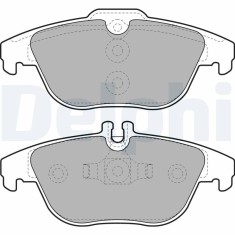 DELPHI LP2029 set placute frana,frana disc