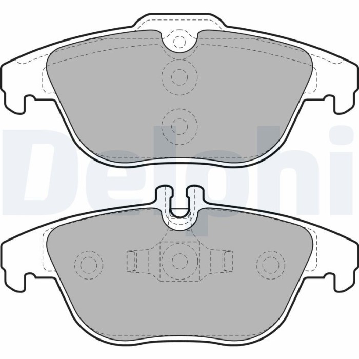 DELPHI LP2029 set placute frana,frana disc