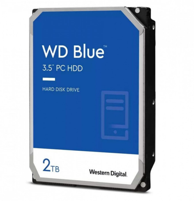 Hdd intern wd 3.5 2tb blue 3.5 sata3 7200rpm 256mb