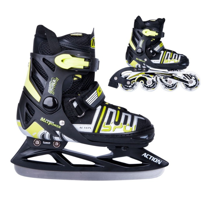 Patine reglabile Action Olaff 2in1, S(31-34)