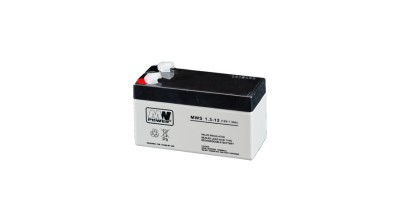 MPLPower AGM baterie gel VRLA 12V/1.3Ah (97/43/55mm) foto