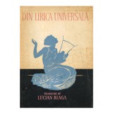 Lucian Blaga, Din lirica universală, 1957, cu dedicația autorului