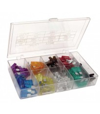 Set sigurante fuzibile auto HQ 10x3A 10x5A 10x7.5A 10x10A 10x15A 10x20A 10x25A 10x30A +Instrument montare foto