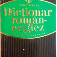 DICTIONAR ROMAN - ENGLEZ de IRINA PANOVF, 2005