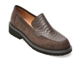 Mocasini EPICA maro, 3154368, din piele intoarsa