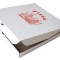 Cutii Pizza Albe, 32cm, Set 100 buc