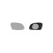 Geam oglinda Citroen Saxo(S0/S1) 03.1996-05.2004 partea stanga View Max crom asferica cu incalzire