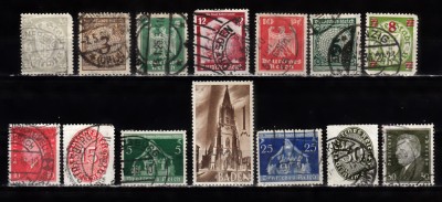 A7 T4 134 - Timbre foarte vechi - Germania foto