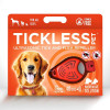 Repelent ultrasonic, pentru animale TICKLESS PET &ndash; portocaliu