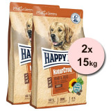 Happy Dog NaturCroq RIND &amp;amp; REIS 2 x 15 kg