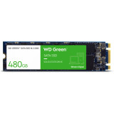 SSD M2 Green 480GB, SATA III, M.2 2280, Western Digital