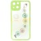 Toc TPU Smiley Chain Apple iPhone 13 Green