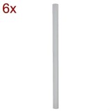 Stanley STHT1-70434 - Baghete silicon transparente 10x101 mm 6 bucati -