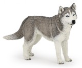 PAPO - Figurina Husky Siberian, Rase De Caini Si Pisici