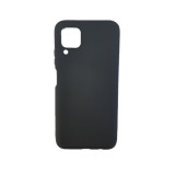 Husa compatibila cu Samsung Galaxy A12 - Silicon Slim, Negru, ALC MOBILE