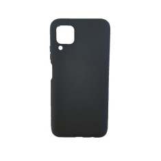 Husa compatibila cu Samsung Galaxy A12 - Silicon Slim, Negru