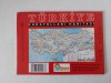 Harta Turcia de Sud Turistica 1:650.000, 66x47cm, Editura necunoscuta, Harta detaliata, Turism Turcia