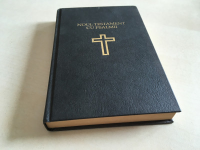 NOUL TESTAMENT CU PSALMII-INSTITUTUL BIBLIC 1991( DUPA EDITIA BIBLIEI DIN 1988) foto