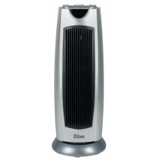 Aeroterma ceramica turn Zilan ZLN-8342, 2000 W, Oscilanta, 2 trepte de putere, Gri