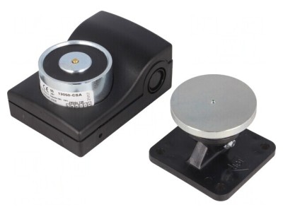 Electromagnet de Reținere 24VDC 490N IP40 foto