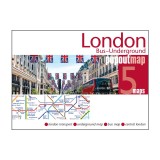 London Bus &amp; Underground Tube Popout Map