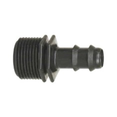 Niplu conector pentru furtun de picurare, filet exterior 16mm 1/2