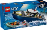 LEGO&reg; City - Urmarirea cu barca de politie (60456)