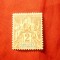 Timbru Dahomey et Dependances colonie Franceza 1899 val. 2c fara guma