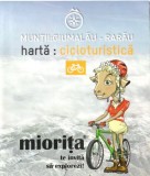 Muntii Giumalau-Rarau Harta Cicloturistica M 1 : 100.000