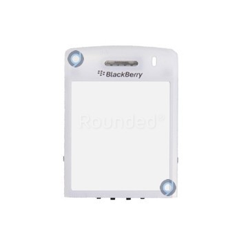 Fereastră de afișare BlackBerry 9100 Pearl 3G albă foto