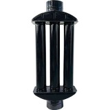 Recuperator Caldura Emailat Negru Max - 130 Mm (Ht)