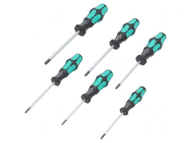 Set Şurubelniţe Torx cu Dispozitive de Agăţare