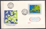 ROMANIA 1975 LP 892 CONFERINTA PENTRU SECURITATE HELSINKI BLOC NEDANTELAT/ PLIC PRIMA ZI A EMISIUNII, Stampilat