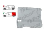 Segment reparatie aripa spate Mercedes Vito/ Viano (W639), 01.2003-2014, model: lungime, montare spate, stanga, galvanizat; element superior; pana la