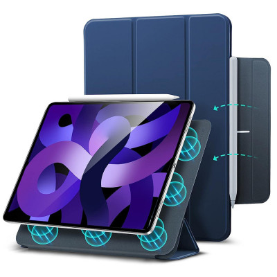 Husa pentru iPad Pro 11 2018 iPad Air 4 5 (2020 2022) ESR Rebound Magnetic Navy Albastru foto