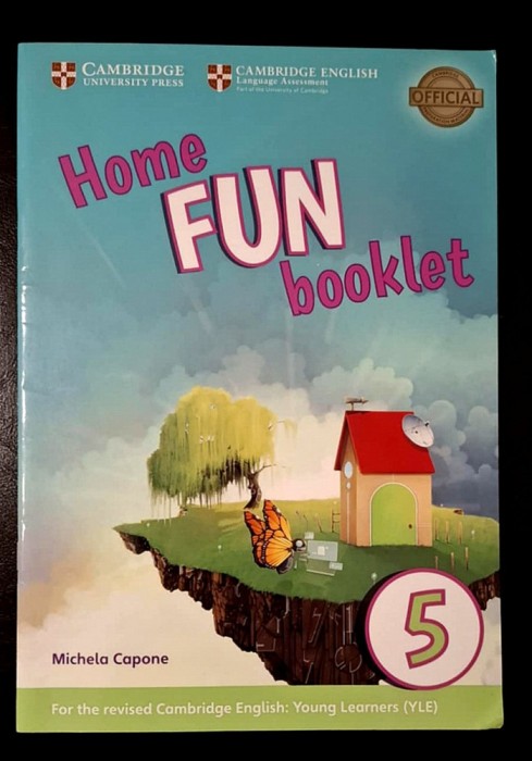 HOME FUN booklet 5 (SECOND HAND!!!!) - Jane Ritter, for the revised Cambridge English: Young Learners, YLE, Cambridge University Press, 2017