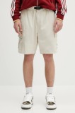 Barbour pantaloni scurți din bumbac Barbour Grindle Cargo Relaxed Short culoarea bej, MST0062