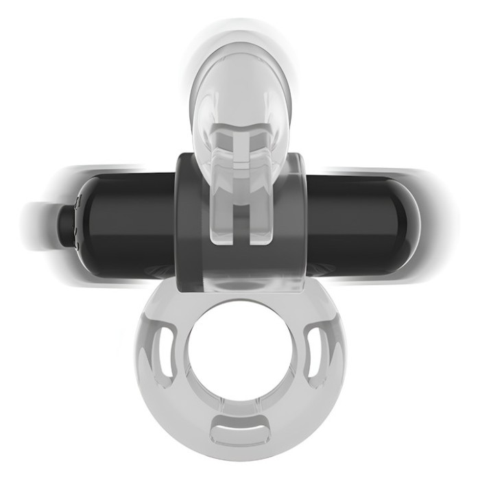 Inel Vibrator Penis, cu Vibratie Puternica, Material Sigur, Fara BPA, Rezistent la Apa IPX7, Imbunatateste Performanta Sexuala, Stimuleaza Clitorisul,