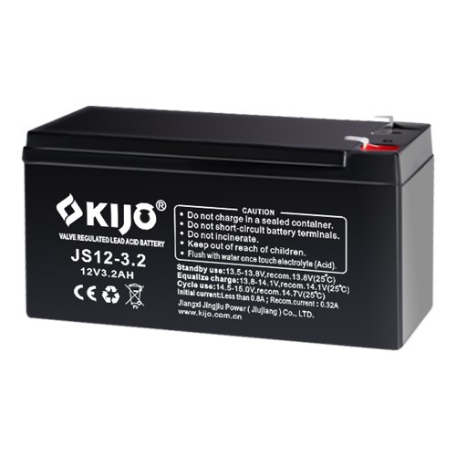 Acumulator AGM 12V, 3.2 Ah, F1 - KIJO JS12-3.2 SafetyGuard Surveillance