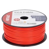 Cablu electric monofilar rosu CCA 1x1.5 mm2, 50 m, 12/230V, AMiO